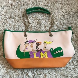 Never Used Love Moschino Alligator Tote!